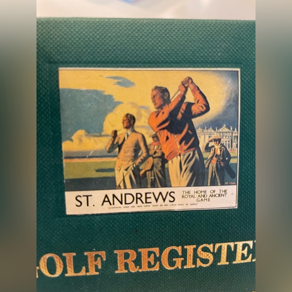 Authentic St. Andrew golf register - Picture 2 of 11